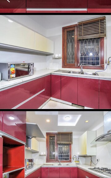 Kitchen in 4 BHK Apartment at Saket – for Rent