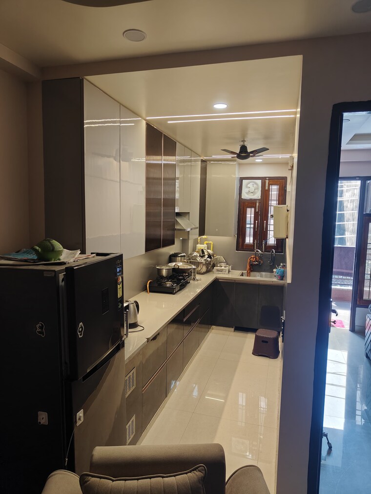 Kitchen, gayatri-apartment-vaishali 2 Bedroom 1200 Sq.Ft. Villa In Vaishali Sector 2 Ghaziabad 8358095