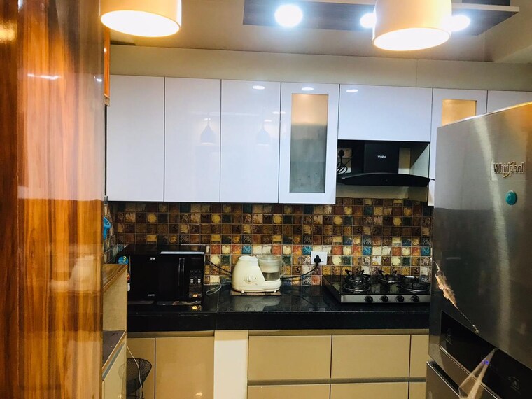 Kitchen, omaxe-heights 3 Bedroom 954 Sq.Ft. Apartment In Sector 86 Faridabad 8358136