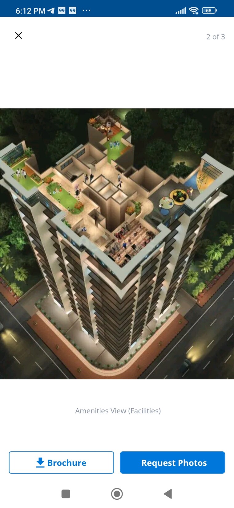 Balcony, giriraj-sapphire 1 Bedroom 419 Sq.Ft. Apartment In Kharghar Sector 35e Navi Mumbai 8358142