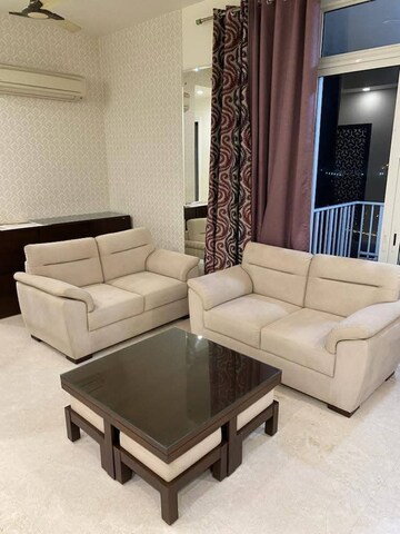 Living Room in 3 BHK Apartment at Conscient Heritage Max, Sector 102 – for Rent
