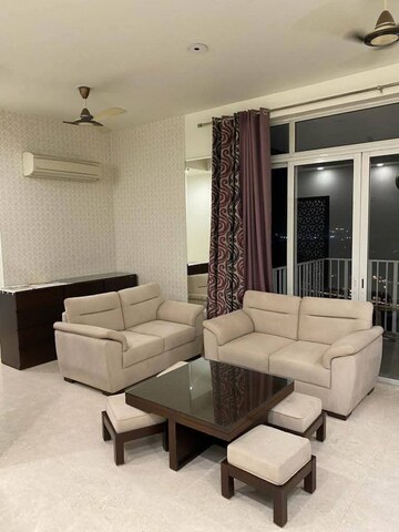 Living Room in 3 BHK Apartment at Conscient Heritage Max, Sector 102 – for Rent