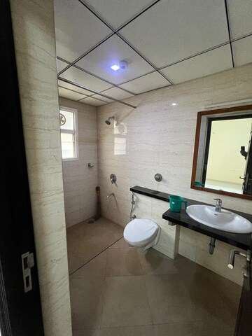 Bathroom in 3 BHK Apartment at Kalyani Paradise, Kalyan Nagar – for Rent