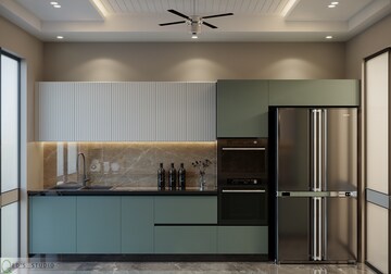 Kitchen in 4 BHK Apartment at Omaxe Heights, Sector 86 – for Sale