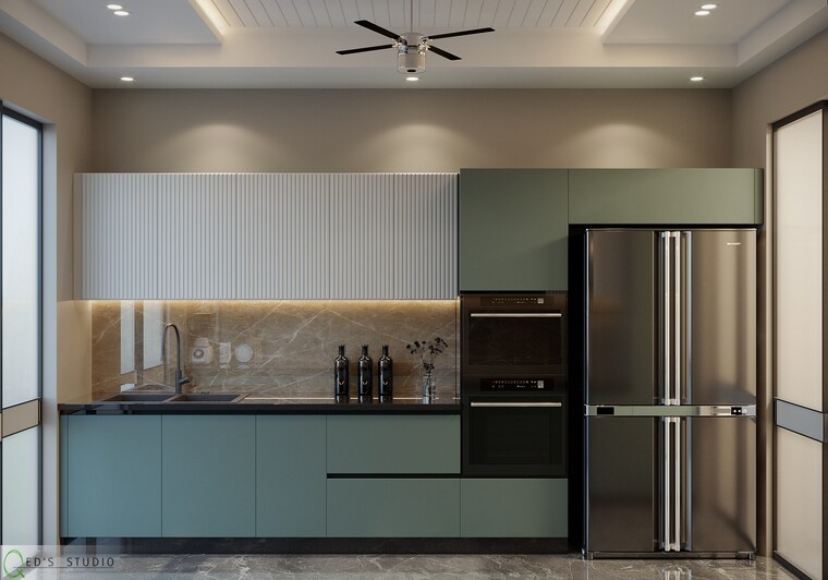 Kitchen, omaxe-heights 4 Bedroom 1849 Sq.Ft. Apartment In Sector 86 Faridabad 8358334