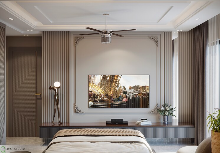 Bedroom, omaxe-heights 4 Bedroom 1849 Sq.Ft. Apartment In Sector 86 Faridabad 8358334