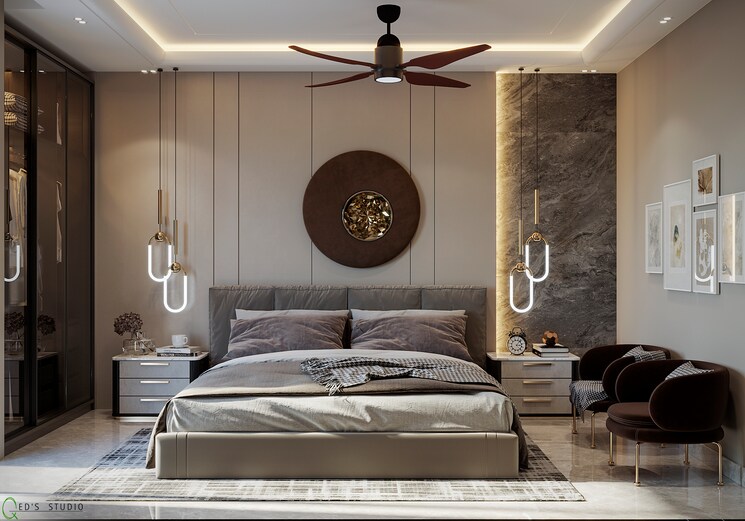 Bedroom, omaxe-heights 4 Bedroom 1849 Sq.Ft. Apartment In Sector 86 Faridabad 8358334