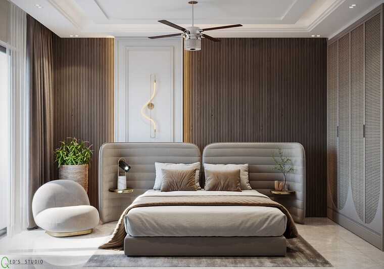 Bedroom, omaxe-heights 4 Bedroom 1849 Sq.Ft. Apartment In Sector 86 Faridabad 8358334