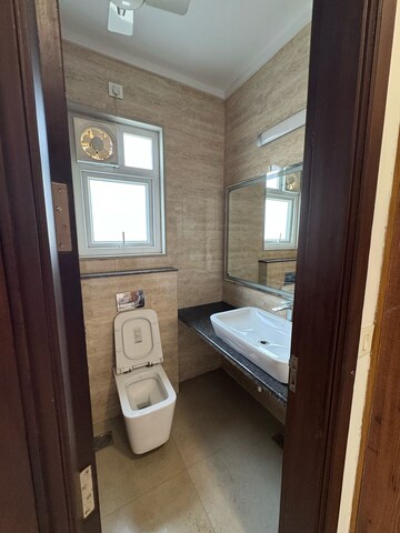 Bathroom in 2 BHK Builder Floor at Lajpat Nagar – for Rent