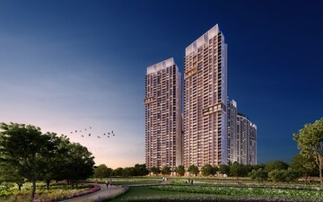 2 BHK Apartment – Exterior View View at Kalpataru Immensa, Kolshet Road - for Rent