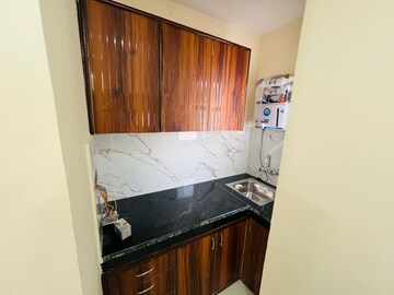 Kitchen in 1 RK Builder Floor at Maple Heights, Sector 43 – for Rent