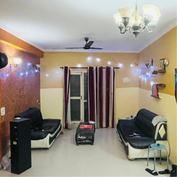 Living Room in 1 RK Apartment at MSA Golf Gardenia, Alpha Ii Greater Noida – for Rent