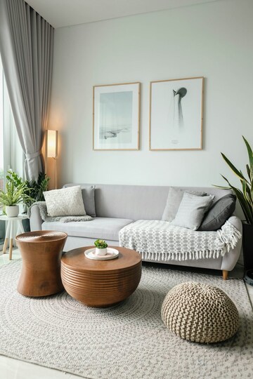 Living Room in 2 BHK Apartment at Lodha Crown Quality Homes Dombivli, Dombivli East – for Sale
