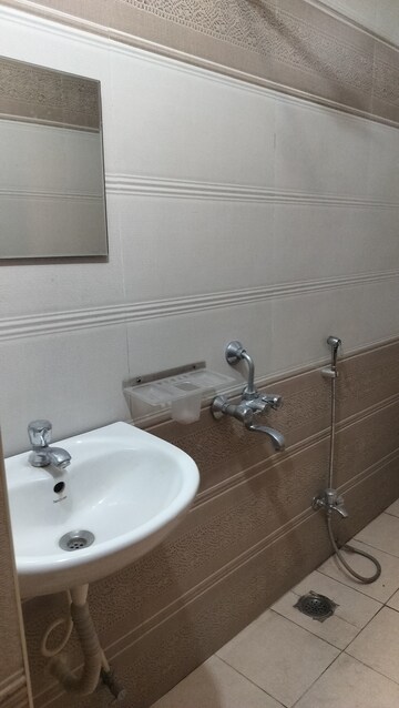 Bathroom in 3 BHK Apartment at Khajaguda – for Rent