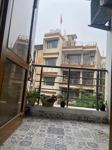 Balcony in 2 BHK Builder Floor at Malviya Nagar – for Sale