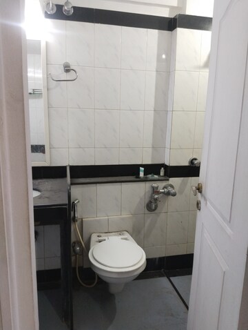 Bathroom in 2 BHK Apartment at Silver Crest Powai, Powai – for Rent