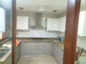 Kitchen in 2 BHK Builder Floor at Green Park – for Rent