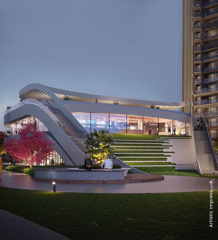 Exterior View, m3m-crown 4 Bedroom 2525 Sq.Ft. Apartment In Sector 111 Gurgaon 8358753