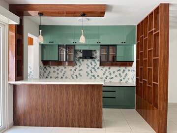 Kitchen in 3 BHK Apartment at Puravankara Purva Zenium, Hosahalli – for Rent