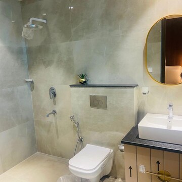 Bathroom in 3 BHK Apartment at High Ground – for Sale