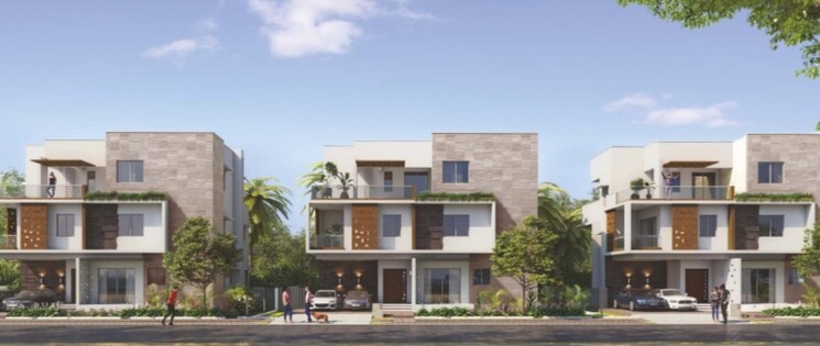 Exterior View, vertex-kingston-park 5 Bedroom 5488 Sq.Ft. Villa In Nallagandla Hyderabad 8358851