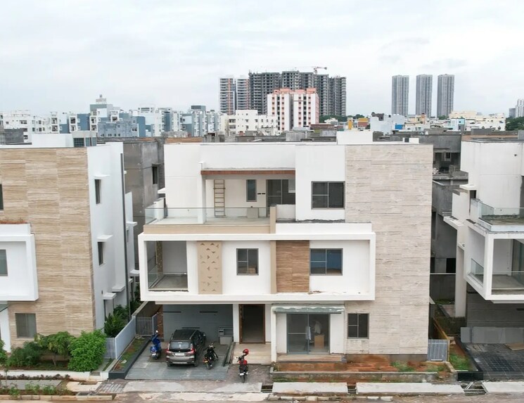 Exterior View, vertex-kingston-park 5 Bedroom 5488 Sq.Ft. Villa In Nallagandla Hyderabad 8358851