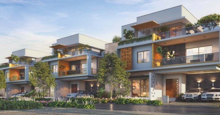 Exterior View, vertex-kingston-park 5 Bedroom 5488 Sq.Ft. Villa In Nallagandla Hyderabad 8358851