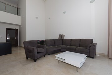 Living Room in 2 BHK Apartment at LnT Crescent Bay T5, Parel – for Rent