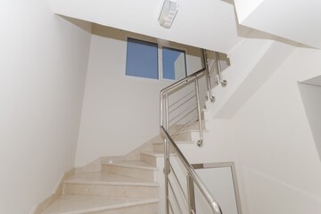 Staircase in 2 BHK Apartment at LnT Crescent Bay T5, Parel – for Rent