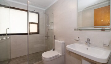 Bathroom in 2 BHK Apartment at LnT Crescent Bay T5, Parel – for Rent