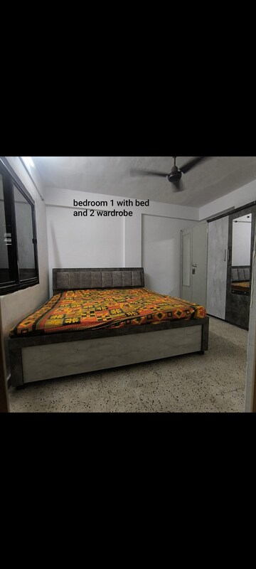 Bedroom in 2 BHK Apartment at Sukrut Repose, Satellite – for Rent