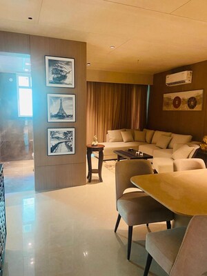 Living Room in 3 BHK Apartment at High Ground – for Sale