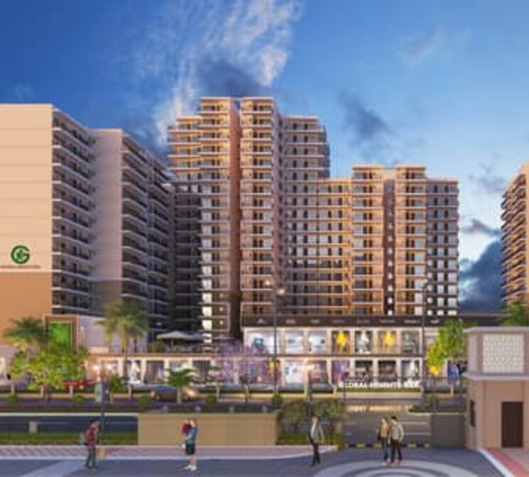 Exterior View, sidhartha-diplomats-golf-link 3 Bedroom 746 Sq.Ft. Apartment In Sector 110 Gurgaon 8358914