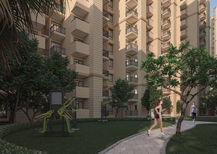 Exterior View, sidhartha-diplomats-golf-link 3 Bedroom 746 Sq.Ft. Apartment In Sector 110 Gurgaon 8358914