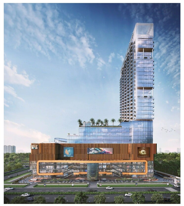 Exterior View, civitech-santoni Commercial Office Space 438 Sq.Ft. In Sector 16b Greater Noida Greater Noida 8358946