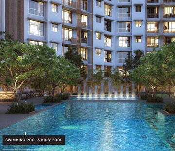 Swimming Pool in 3 BHK Apartment at Godrej Nest Kandivali, Kandivali East – for Rent