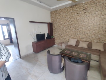 Living Room in 2 BHK Builder Floor at Dhakoli Village – for Rent
