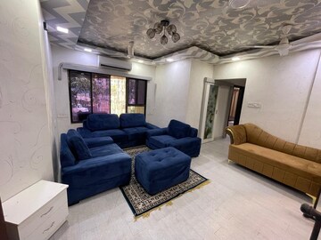 Living Room in 4 BHK Apartment at Imperial Heights Goregaon West, Goregaon West – for Rent