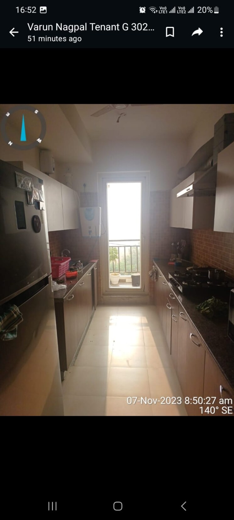 Kitchen, umang-winter-hills 2 Bedroom 1260 Sq.Ft. Apartment In Sector 77 Gurgaon 8359037