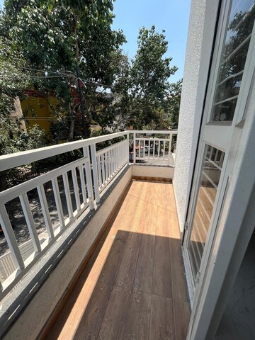Balcony in 1 BHK Builder Floor at Wadgaon Sheri – for Rent