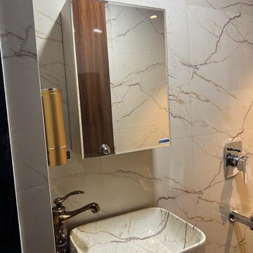 Bathroom in 2 BHK Apartment at Balaji Prangan CHS Ltd, Kharghar Sector 3 – for Rent