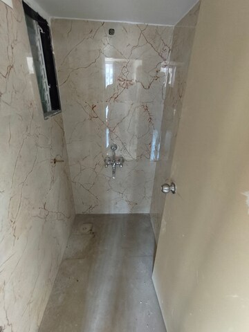 Bathroom in 1 BHK Apartment at Shalibhadra CHS, Nalasopara West – for Rent