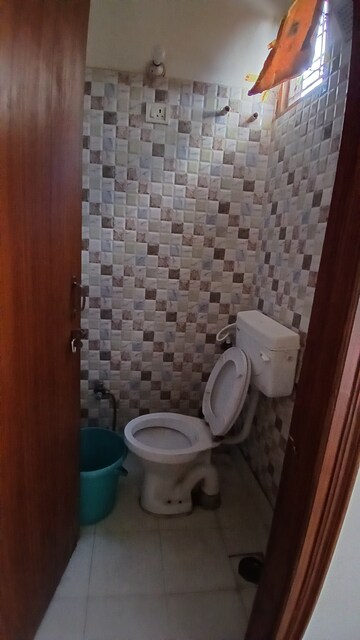 Bathroom in 3 BHK Apartment at Shaheen Bagh – for Sale