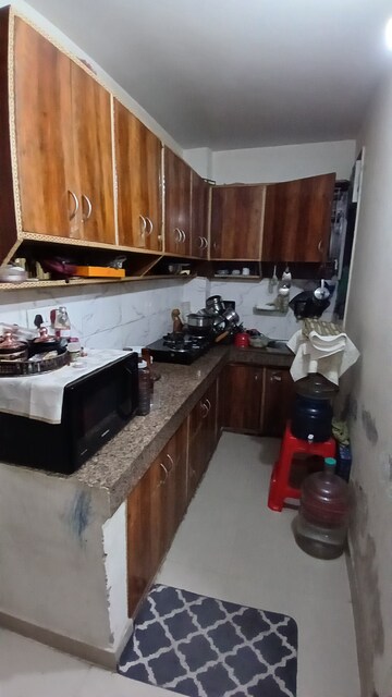 Kitchen in 3 BHK Apartment at Shaheen Bagh – for Sale