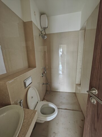 Bathroom in 2 BHK Apartment at L And T Seawoods Residences, Seawoods – for Rent