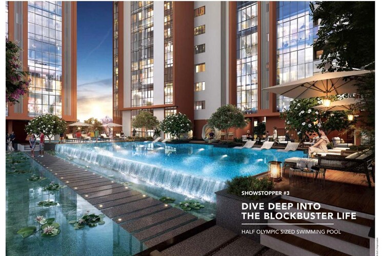 Swimming Pool, ruparel-stardom 3 Bedroom 885 Sq.Ft. Apartment In Malad West Mumbai 8359164
