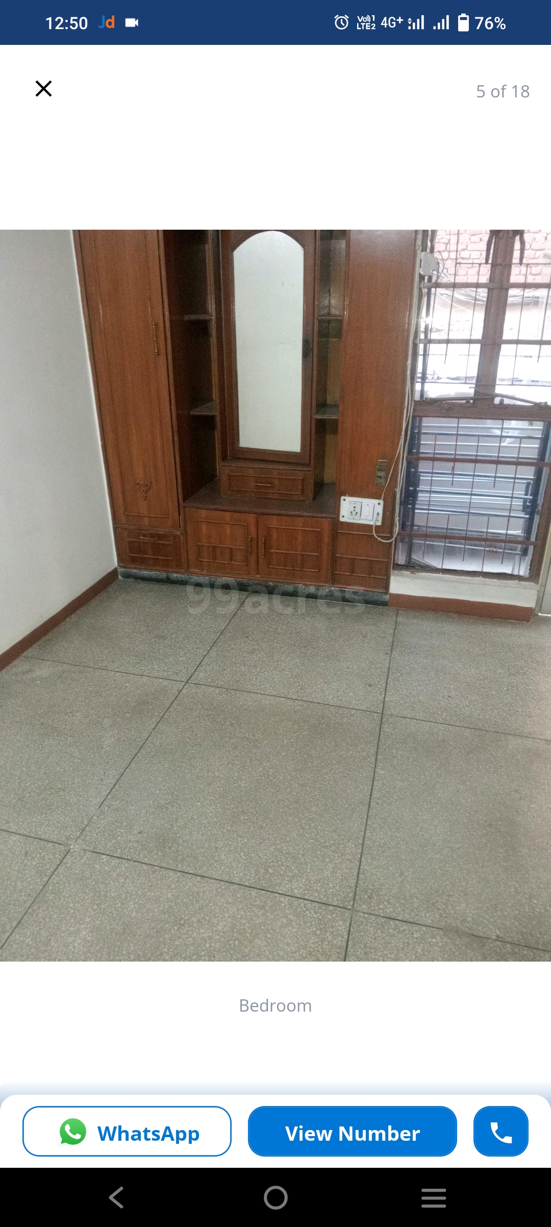 1.5 BHK + Pooja Room Apartment For Rent in Paryatan Apartments