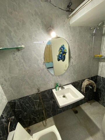 Bathroom in 2 BHK Apartment at Kumar Urban Kubera Colony, Kondhwa – for Rent