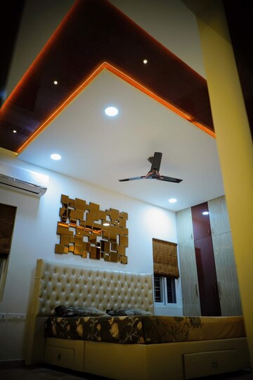 Living Room in 5 BHK Apartment at Manjeera Purple Town, Gopanpally – for Rent