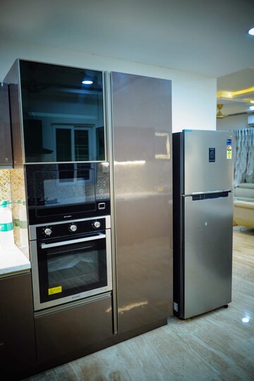 Kitchen in 5 BHK Apartment at Manjeera Purple Town, Gopanpally – for Rent